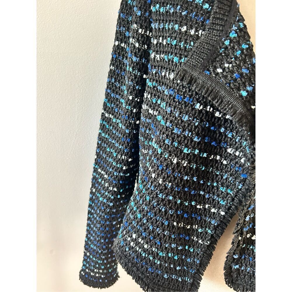 White House Black Market Tweed Moto Jacket Womens S Pockets White House Black M - Picture 2 of 6